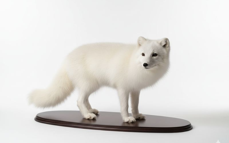 ホッキョクギツネレプリカ