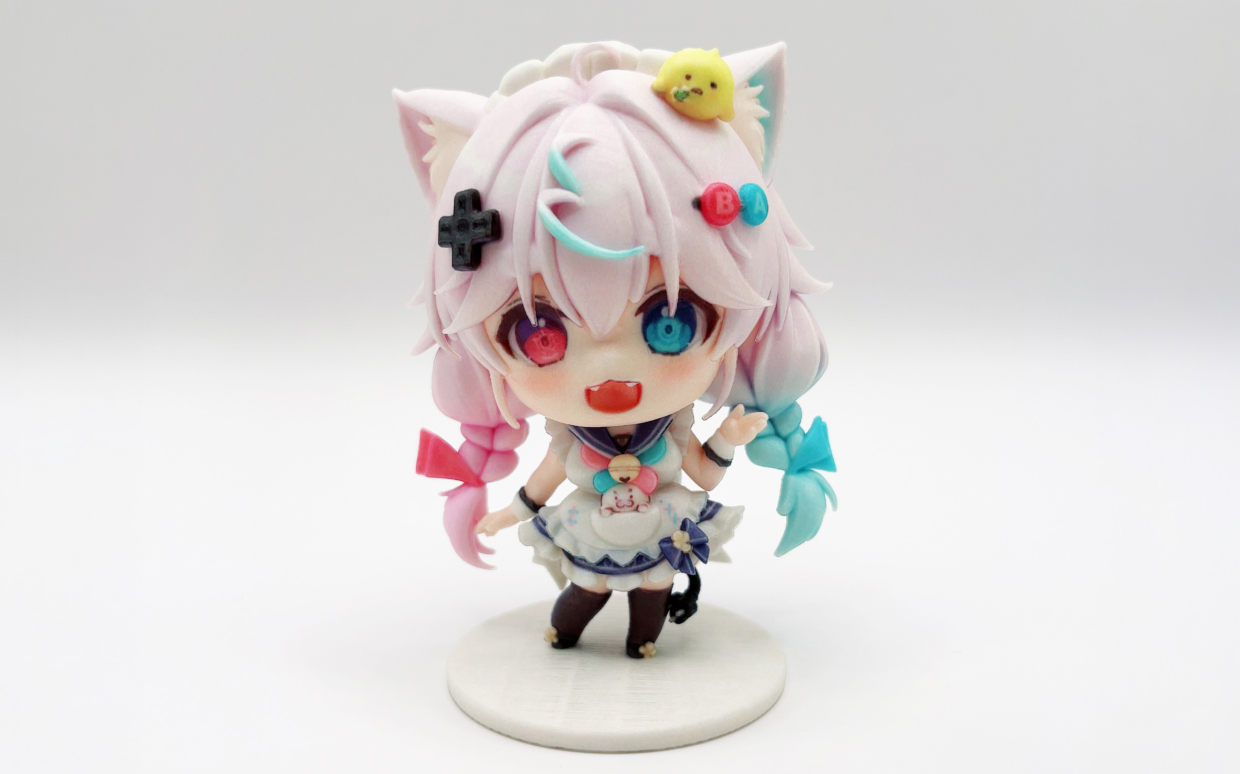 配信キャラクターのフルカラー3Dプリント事例｜TREND 3D | TREND 3D